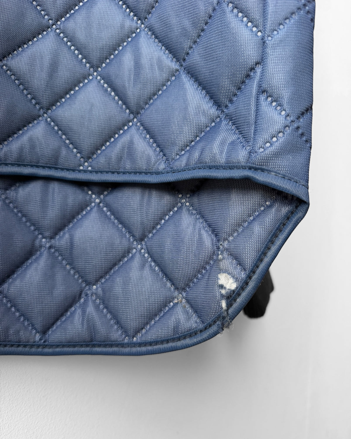 Vintage Workwear Quilted Jacket Liner Navy