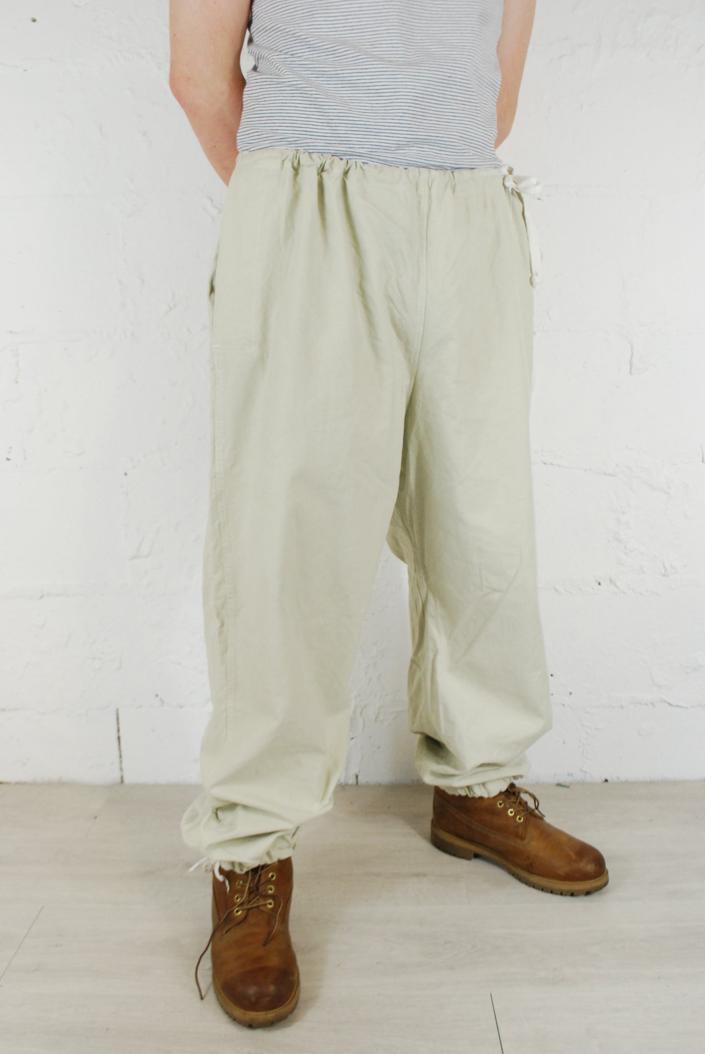 Vintage 1960s Cotton Canvas Japanese Pants