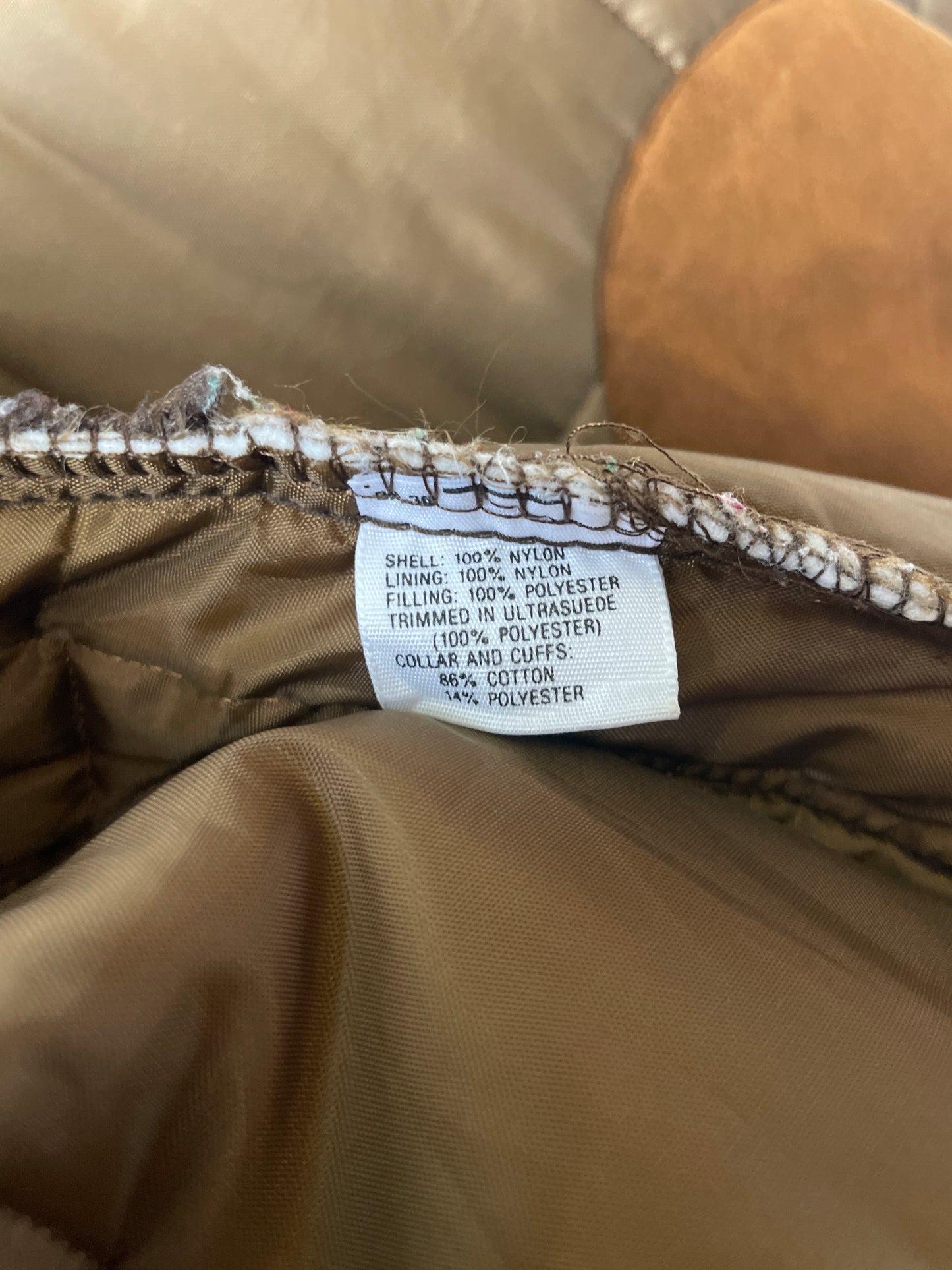 Vintage USA Made Quilted Shooting Hunting Jacket - L