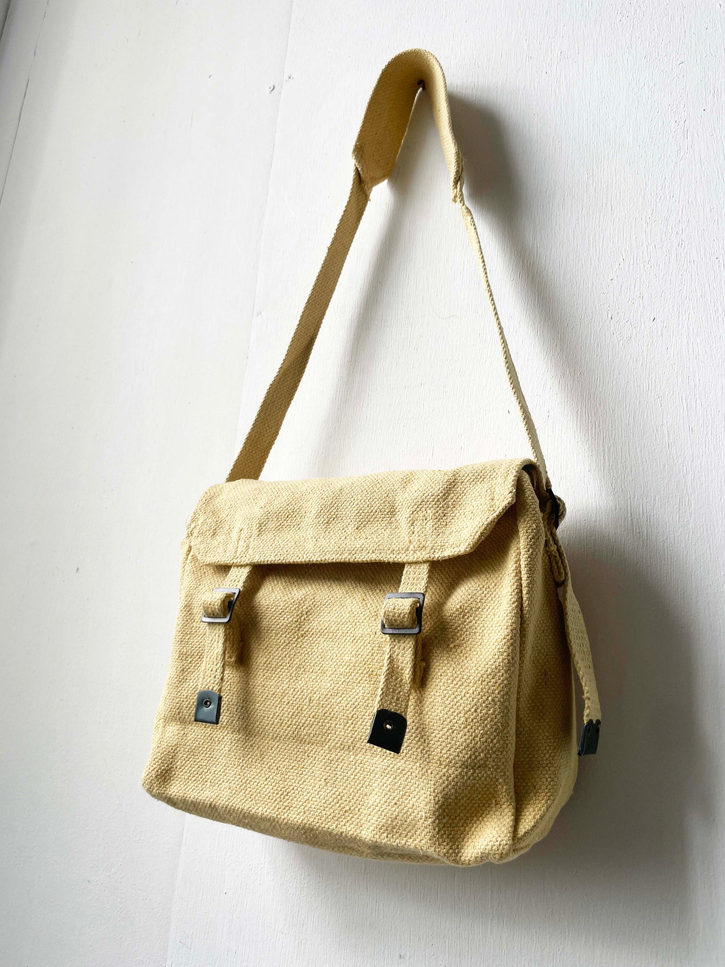 Shoulder Bag Canvas Yellow