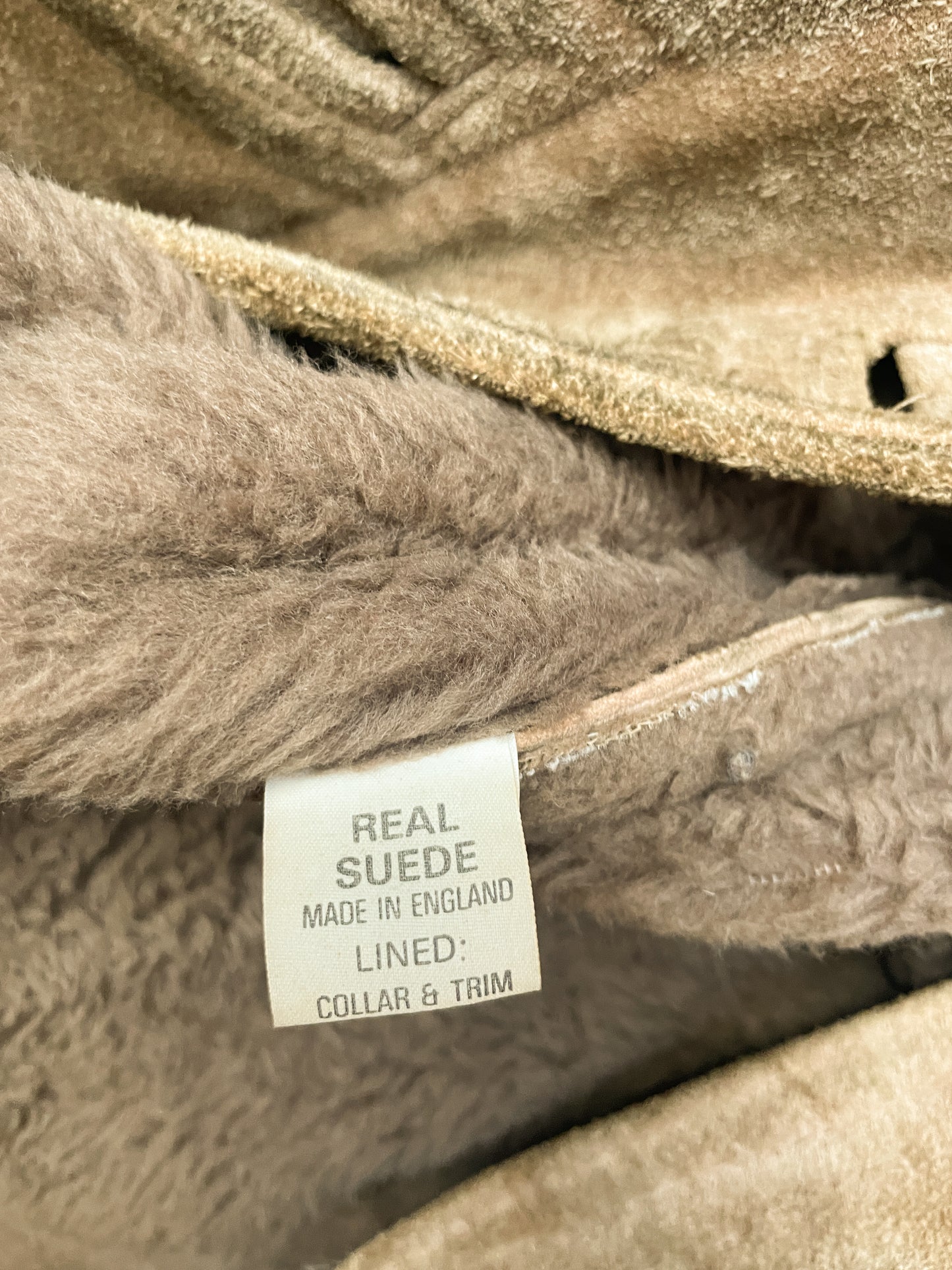 Vintage 1980s Sheepskin Coat