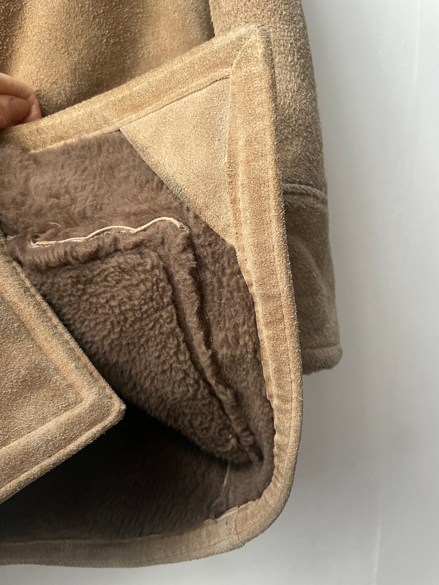 Vintage 1980s Sheepskin Coat
