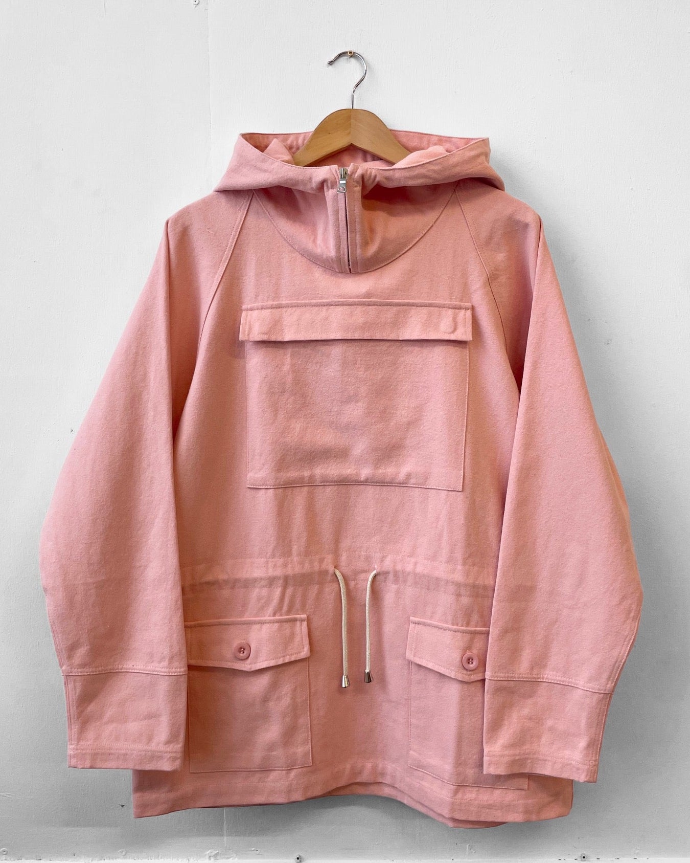 Cadet Smock Navy Ink Blue Cotton Canvas