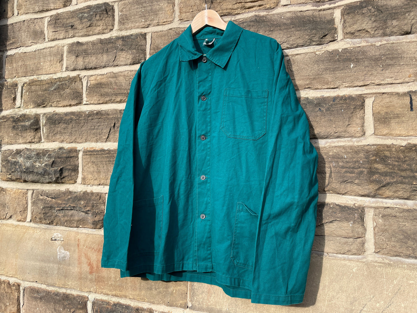 Vintage French Chore Jacket Green