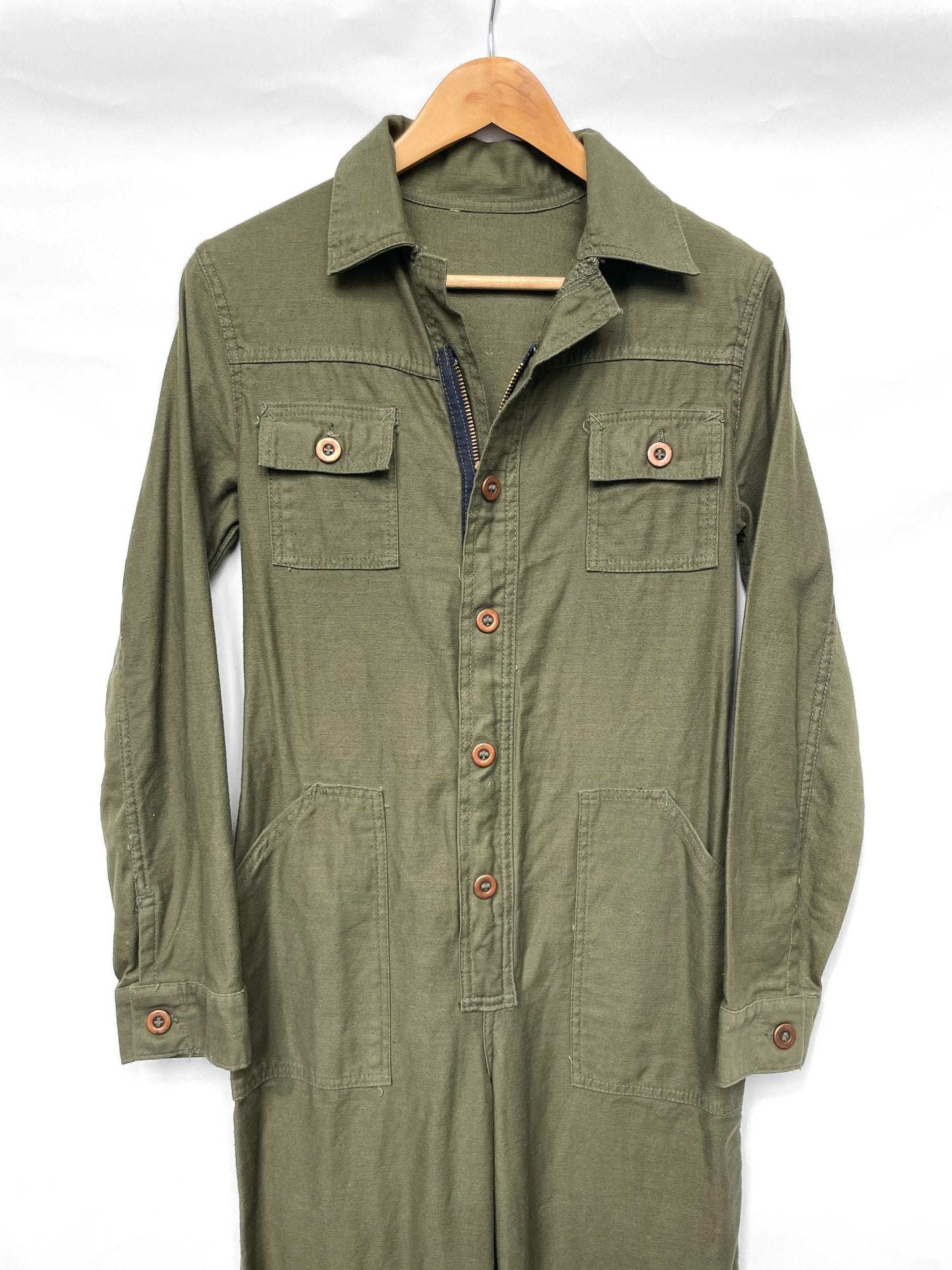 Vintage USA 1960er Ausgestellter Overall