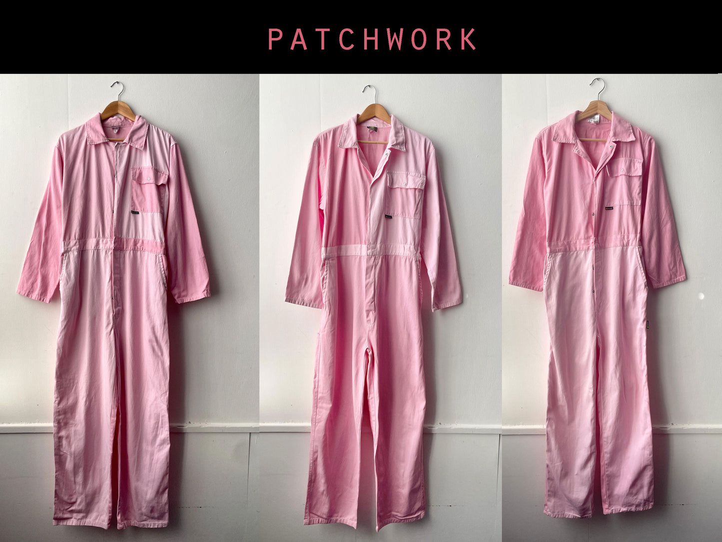 Vintage Jumpsuit Bubblegum Pink
