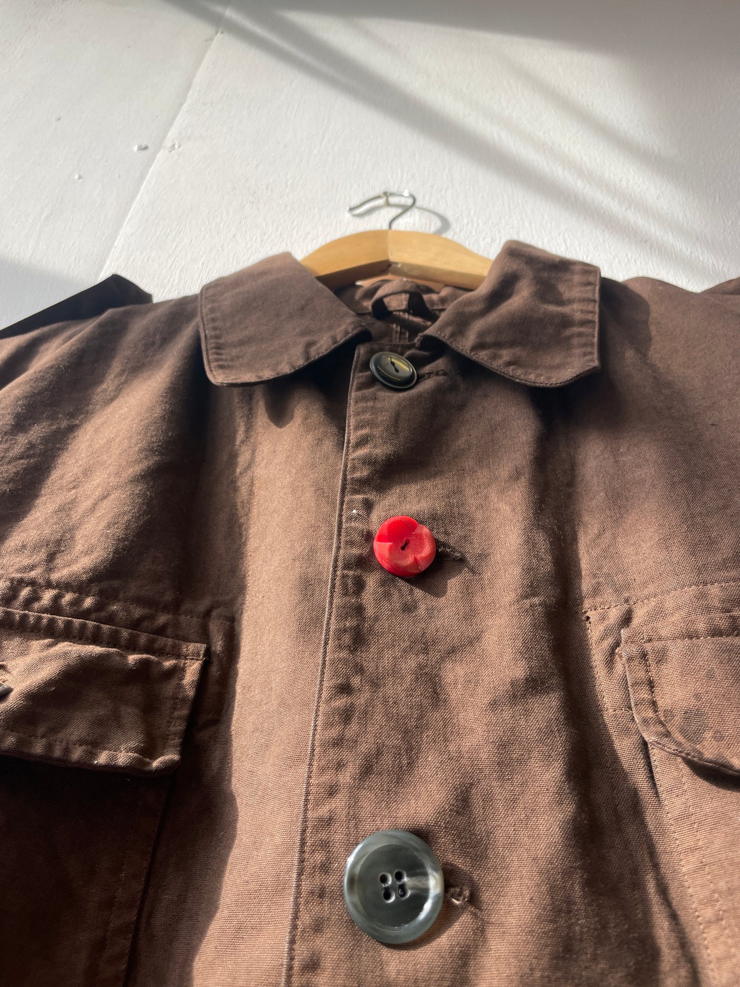 Reworked Vintage Brown Jacket