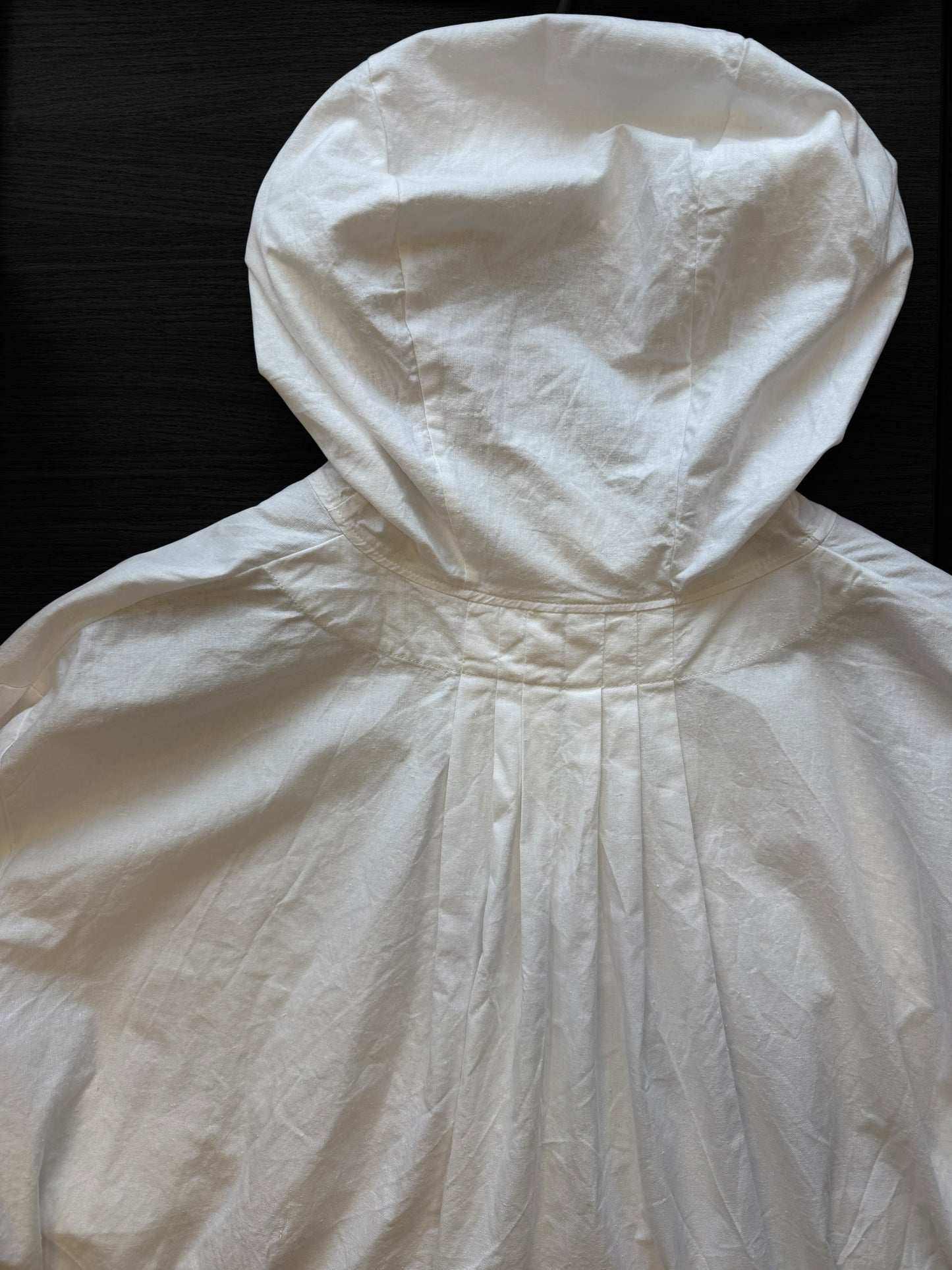 Vintage 1990s White Overhead Smock Jacket White