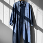Vintage Repaired Workwear Jumpsuit Blue