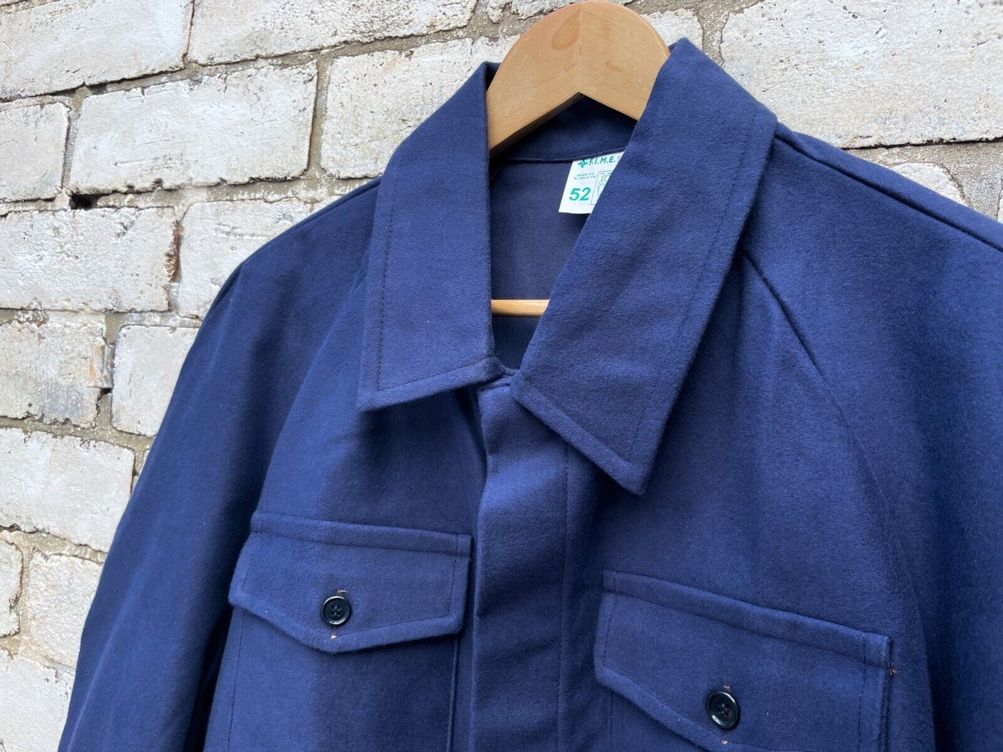 Vintage Italian Bomber Jacket Moleskin