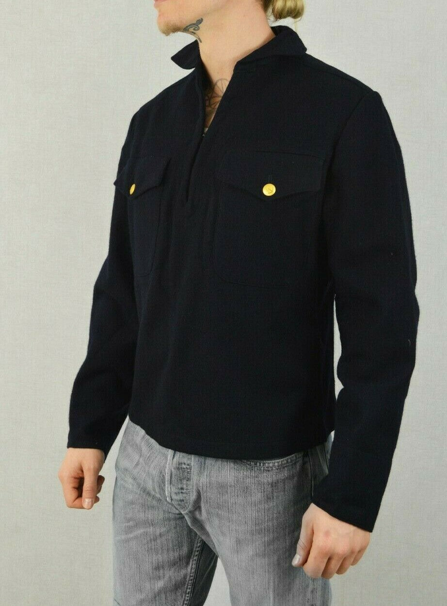 14 x Vintage Military Smock Jackets - 1960s Swedish Wool Coat - Wholesale Job Lot