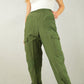5 x Vintage Army Cargo Trousers - High Waist Swedish - Wholesale Job Lot