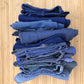 4 x French Workwear Trousers x European Distressed Chore Pants - Wholesale Job Lot