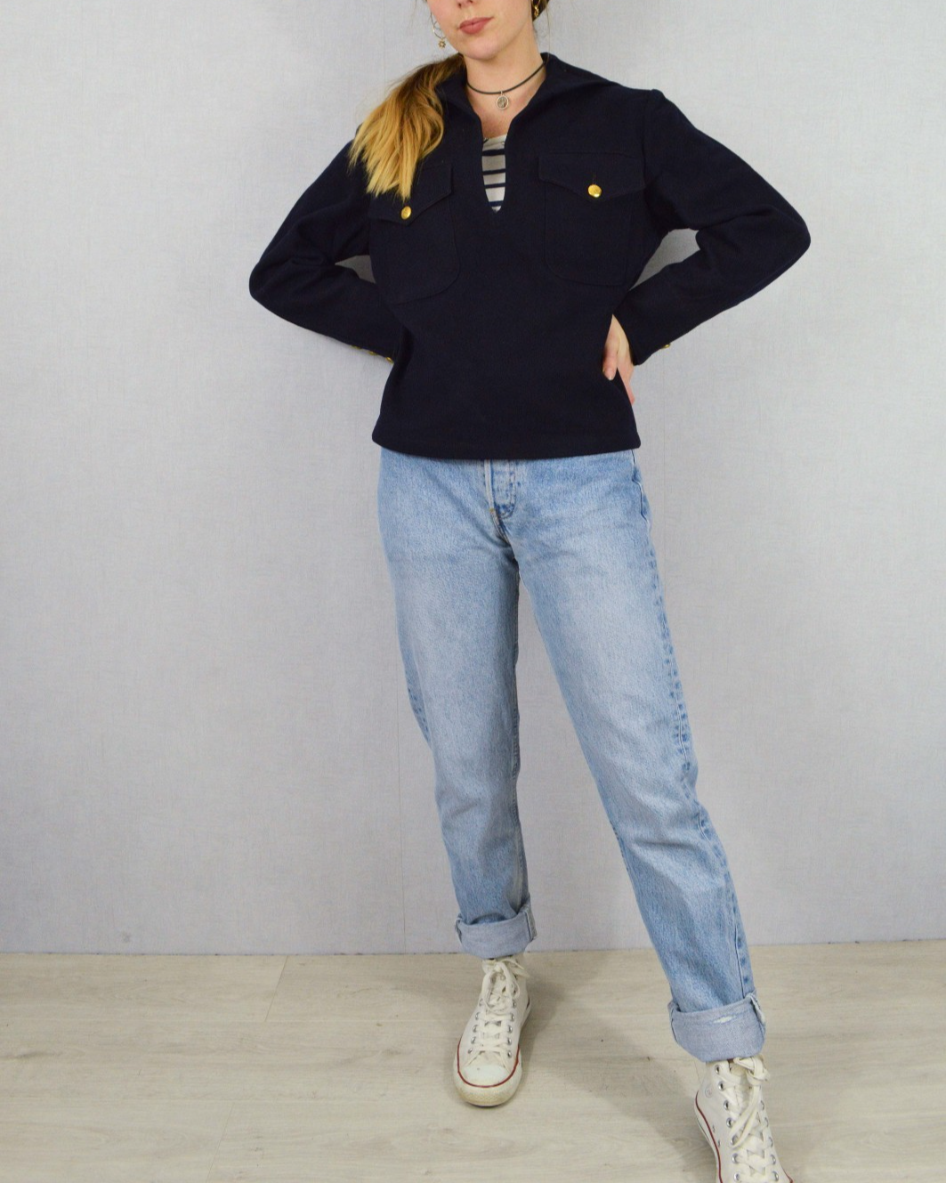 14 x Vintage Military Smock Jackets - 1960s Swedish Wool Coat - Wholesale Job Lot