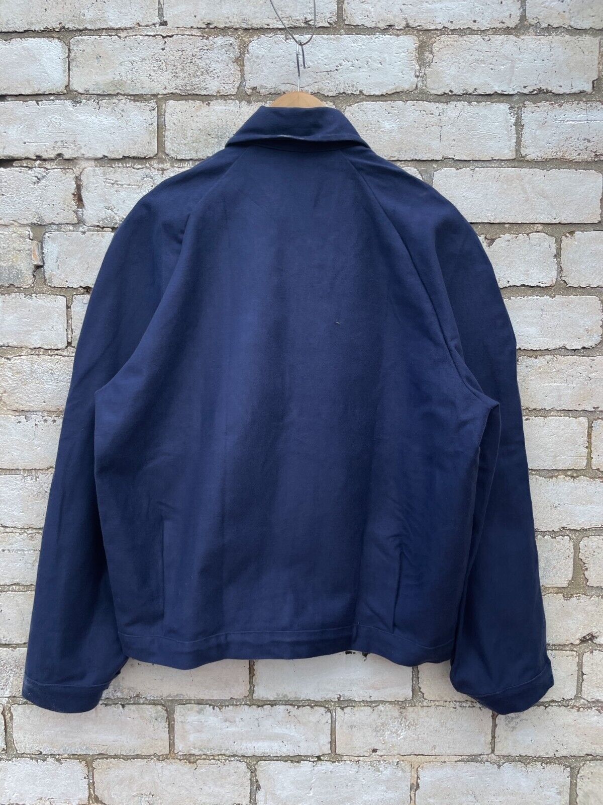 Vintage Italian Bomber Jacket Moleskin