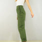 5 x Vintage Army Cargo Trousers - High Waist Swedish - Wholesale Job Lot
