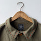 WOLF Reworked Chore Jacket Contrast Red Stitch Moss Green 2XL