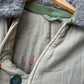 Vintage Cotton 1960s Parka Liner Khaki