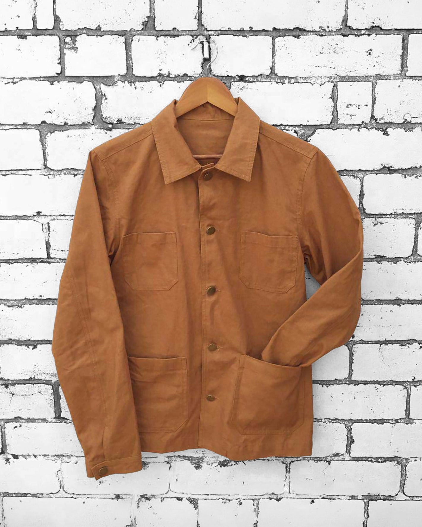 Duck Brown Canvas Workwear Jacket