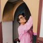 Mono vintage rosa chicle