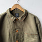WOLF Reworked Chore Jacket Contrast Red Stitch Moss Green 2XL
