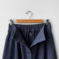 1950s Button Down A-line Utility Skirt Navy Blue