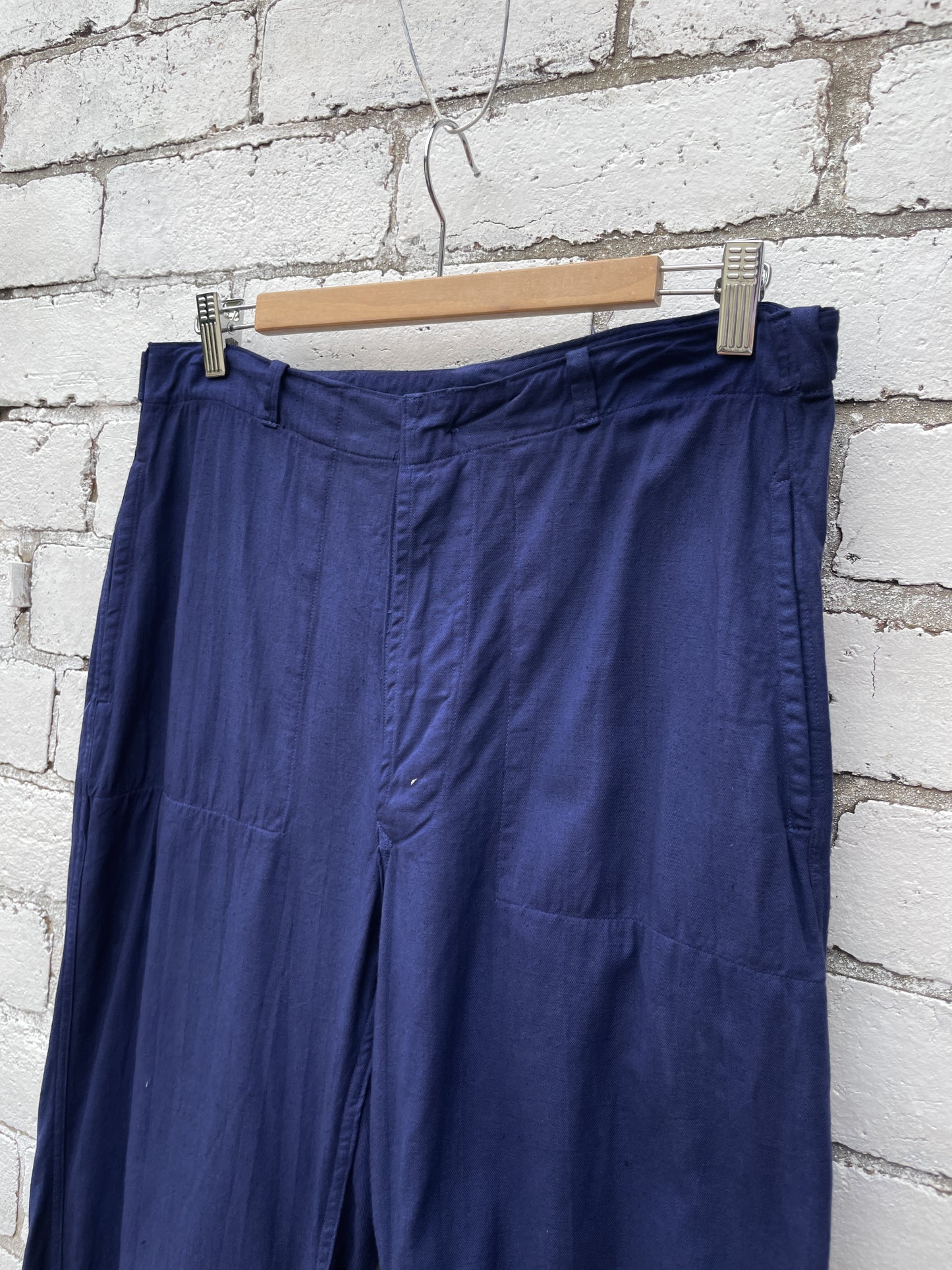 Vintage Gurkha Work Pants Navy Blue