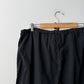 Vintage Cotton Drawstring Black Military Pants Reworked
