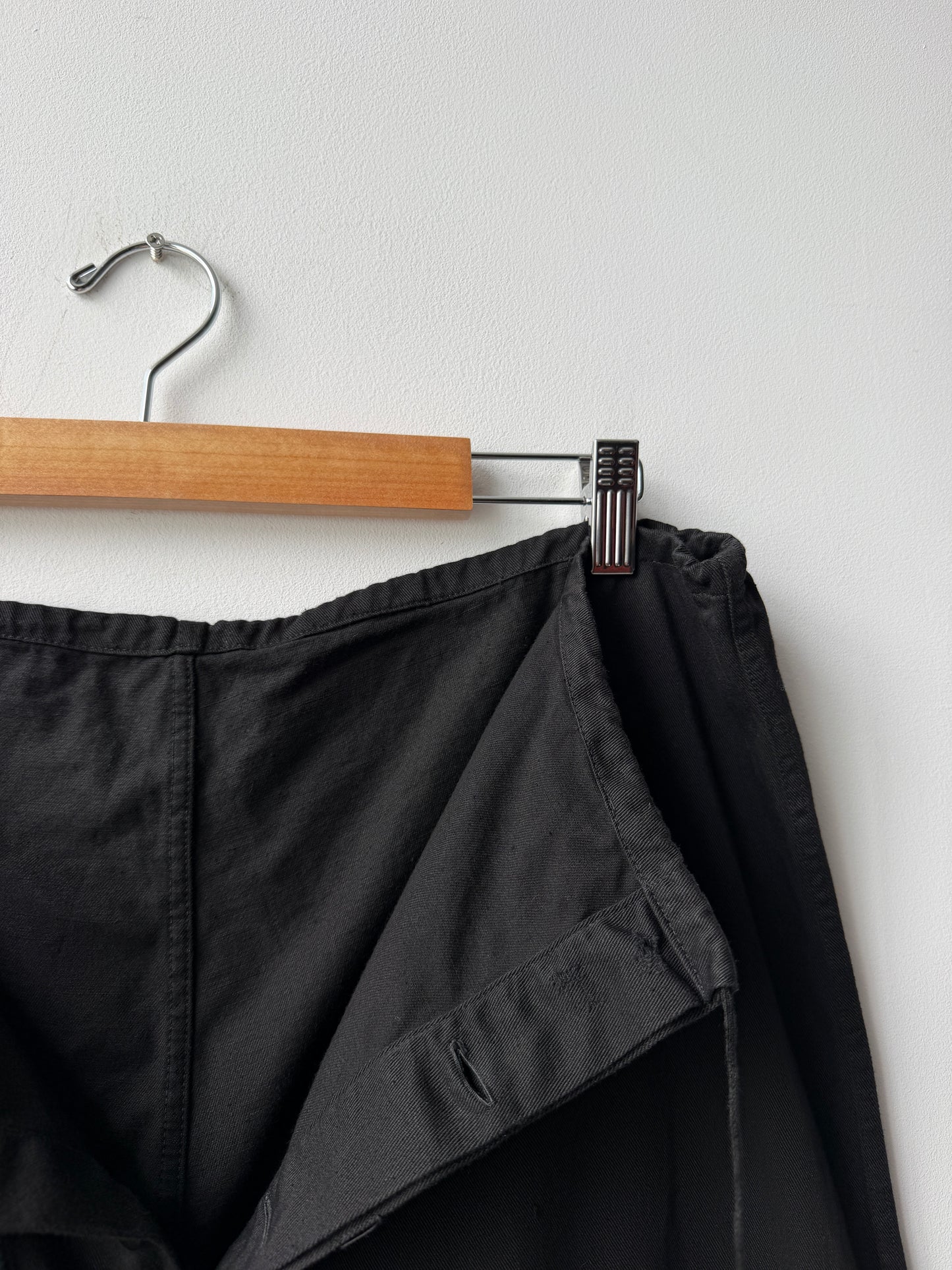 Vintage Charcoal Black Workwear Pants