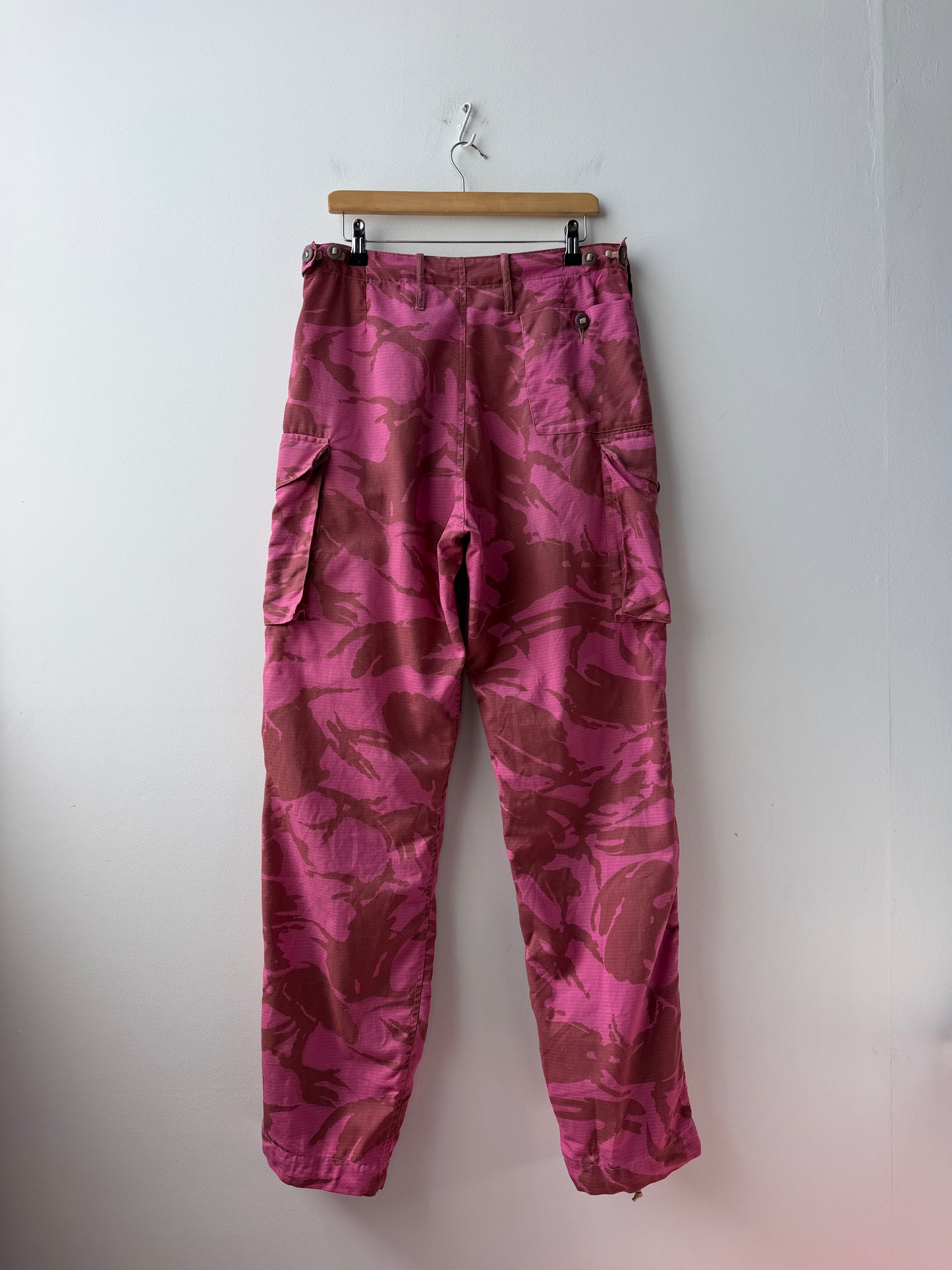 Fuchsia Pink British Camo Pants