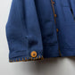 WOLF Reworked Chore Jacket Contrast Blanket Stitch - Large
