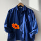 Vintage Embroidered Poppy French Chore Jacket