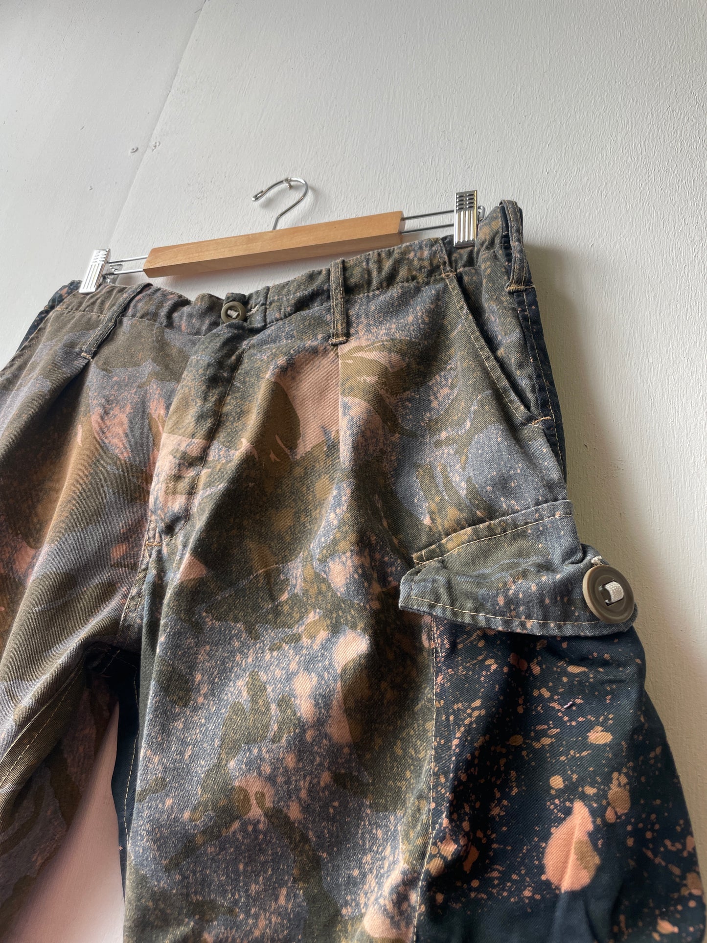 Reworked Vintage Volcanic Camo Trousers