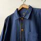 WOLF Reworked Chore Jacket Contrast Blanket Stitch - Large