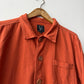 Herringbone Burnt Orange Chore Jacket