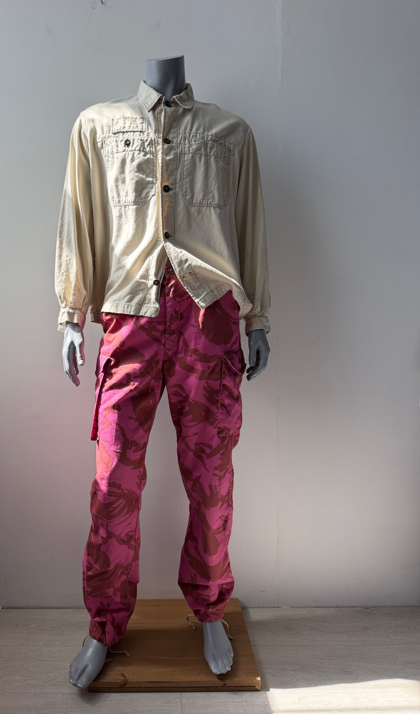 Fuchsia Pink British Camo Pants