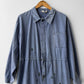 Vintage Repaired Workwear Jumpsuit Blue