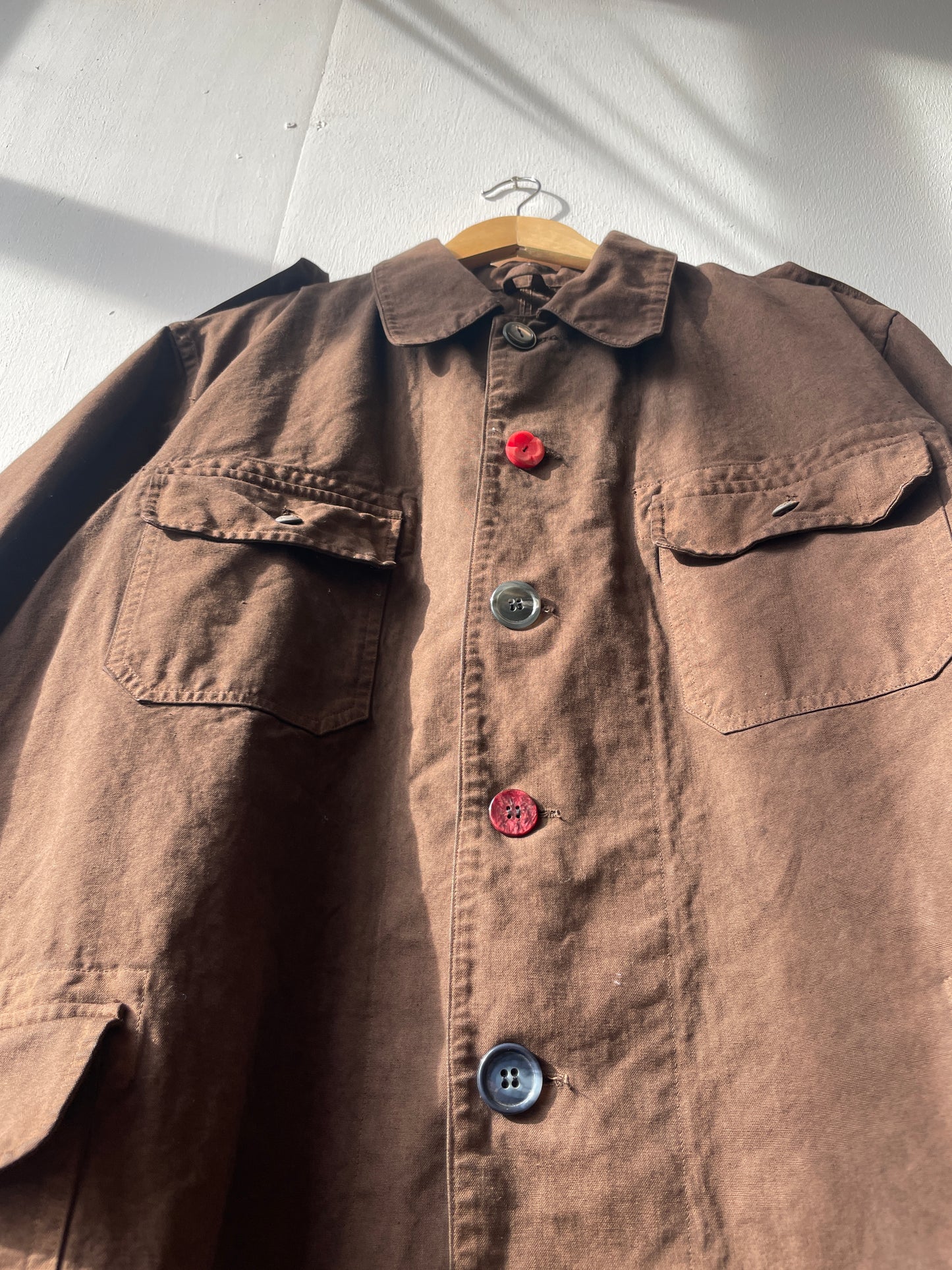 Reworked Vintage Brown Jacket