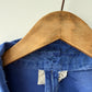Vintage Repaired Blue Duster Workwear Coat