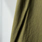 Vintage Cotton Drawstring Army Green Military Pants