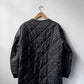 Vintage Black Liner Reworked Japanese Yellow Pockets