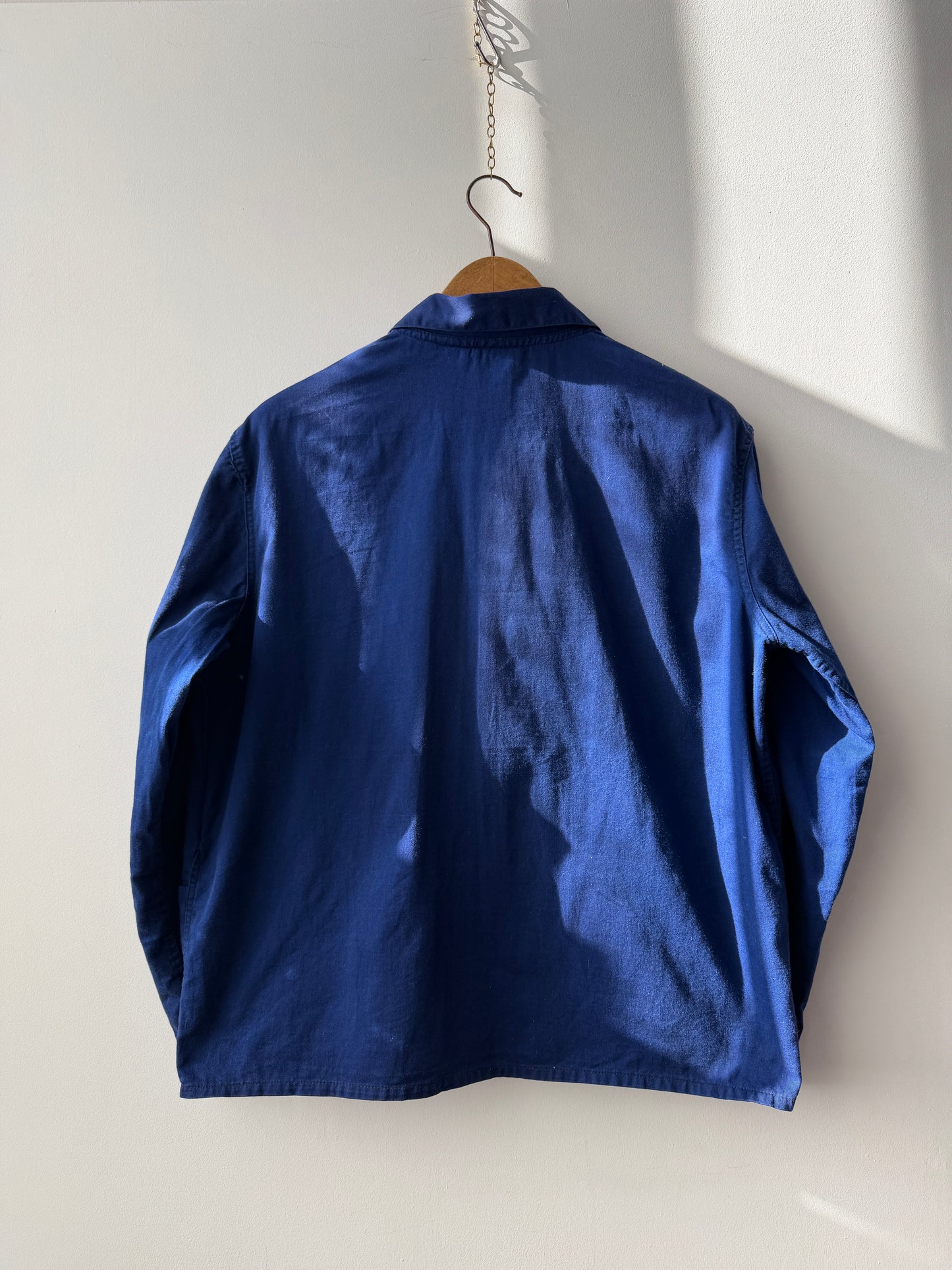 Vintage Embroidered Poppy French Chore Jacket