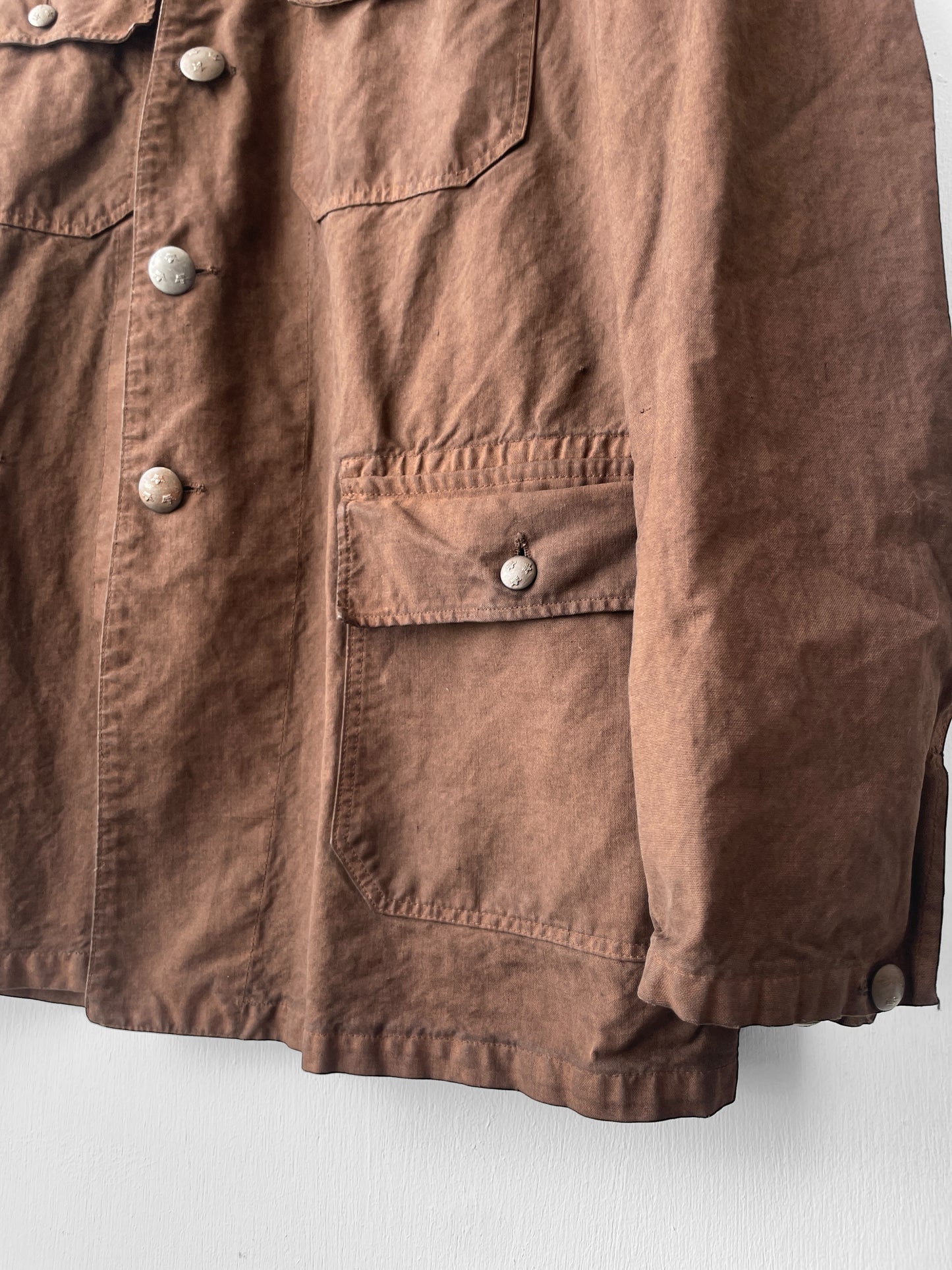 Vintage 60s Brown Canvas Jacket