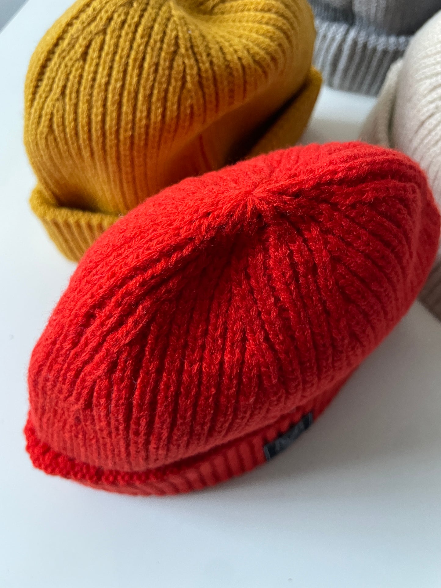 WOLF Fisherman Beanie Chunky Knit Hat