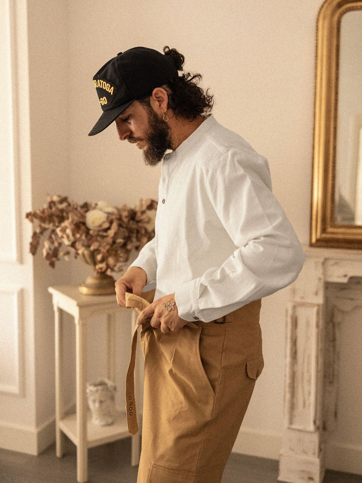 High Waisted Gurkha Pants