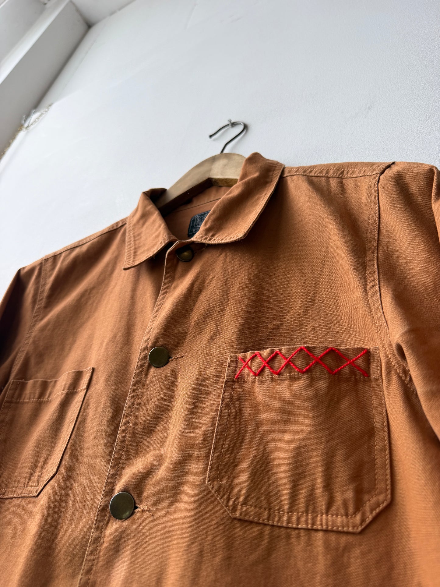 WOLF Reworked Chore Jacket Duck Brown XS