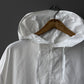 Vintage 1990s White Overhead Smock Jacket White
