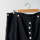 Vintage 80s Black Herringbone Czech Workwear Pants