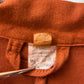 Vintage Duster Shop Coat Workwear Jacket Burnt Orange