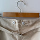 Vintage 80s Cream Herringbone German Workwear Pants